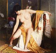 Julius L.Stewart, Nude in an Interior